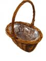 Ovaler Henkelkorbsatz, 3 St. 30/24/20cm, ungeschält