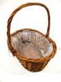 Ovaler Henkelkorbsatz, 3 St. 30/24/20cm, ungeschält
