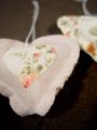 Herz m. Band 7cm 6St Rosenmotiv