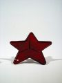 Kerzenhalter Stern zum Stecken 9cm 6St rot