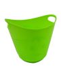 Plastiktöpfe mit Griffen 12St. 14cmx12cm grün