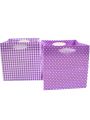Plastiktasche 12x12cm 12St. violett