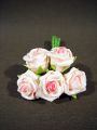 Foam Rose Ø 3,5cm lachsrosa 30St