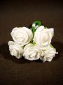 Foam Rose Ø 3,5cm creme 30St