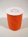 Geschenkband 2 Goldstreifen auf rot 10 mm 250m