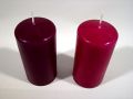 Stumpenkerzen 120/60 12St. grape und pflaume