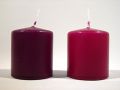 Stumpenkerze 70/60 12St. grape und pflaume