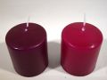 Stumpenkerze 70/60 12St. grape und pflaume