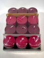 Stumpenkerze 100/60 12St. grape und pflaume