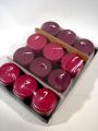 Stumpenkerze 100/60 12St. grape und pflaume