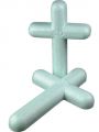 Styropor Kreuz 35x24 5St.