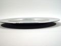 Plastikteller 22cm silber mit Blattgold - Effekt