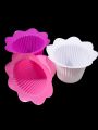 Topf Blüte Ø 9cm x 10cm fuchsia/pink/weiß 25St.