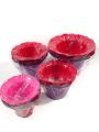 Topf Blüte Ø 12cm x 13cm lila/fuchsia/pink 25St.