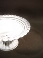 Teller m. Sockelfuß Ø 17cm H9,5cm weiß