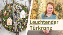 Türkranz leuchtend