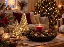 Weihnachtsdeko für kleine Wohnungen
