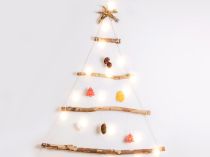 Weihnachtsbaum an der Wand selber machen