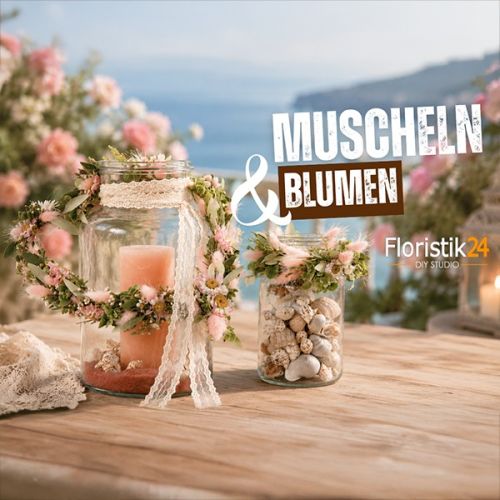 Sommer Trend DIY - Tischdekorationen und Trockenblumen von Floristik24