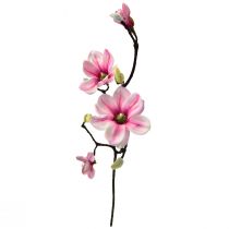 Artikel Kunstblume Magnolienzweig Magnolie künstlich Rosa 59cm 3St