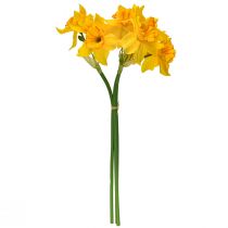 Artikel Narzissen Deko Kunstblumen Gelb Osterglocken 38cm 3 St
