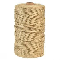 Juteband Jutekordel Band Jute Natur Dekoband Ø3mm 200m