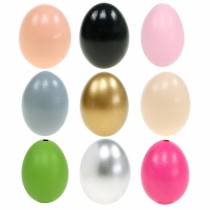 Hühnereier Ausgeblasene Eier Osterdeko Verschiedene Farben 10St