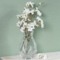 Artikel Vase aus Glas in dekorativer Fischform für harmonische Raumgestaltung 24,5cm