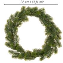 Artikel Kranz künstlich Tannengrün für Türdekoration 35cm