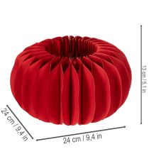 Artikel Papier Deko Wabenpapier Kürbis rund Moderne Tischdeko 24cm 4St