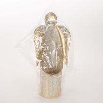 Artikel Kerzenhalter-Engel-Figur Gold festliche Dekoration 27cm