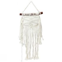 Artikel Makramee Boho Wandbehang Natur Creme 18,5x48cm Deko