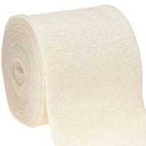 Artikel Filzband 15cm x 5m Weiß