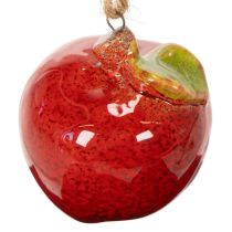 Artikel Herbstdeko Apfel Keramik zum Hängen 5cm 4St