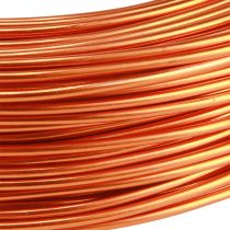 Artikel Aluminium Basteldraht Orange Ø2mm 500g 60m Deko DIY