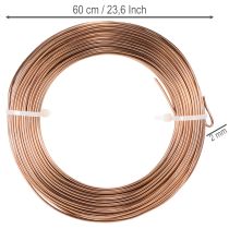 Artikel Aluminiumdraht 2mm für Floristik und Basteln 60m 500g