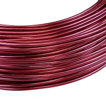 Artikel Aluminiumdraht Ø2mm 500g, 60m Pink - Flexibel & vielseitig für DIY Schmuck, Basteln und Dekoration