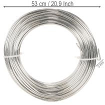 Artikel Aludraht Silber 3mm Basteldraht für kreative Arbeiten 1kg