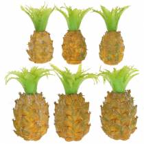 Artikel Mini-Ananas künstlich H6,5cm - 8cm 6St