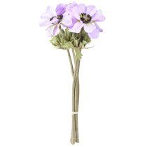 Artikel Anemone Kunstblumen Windröschen in Flieder L34cm 4St