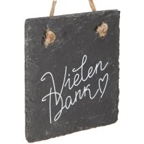Artikel Anhänger Schieferplatte Deko Spruch Vielen Dank 10cm 2St
