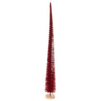 Artikel Deko Tannenbaum modern schlank auf Holzfuß 80cm