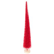 Artikel Deko Tannenbaum schmal Künstlicher Weihnachtsbaum auf Holzsockel 40cm 3St