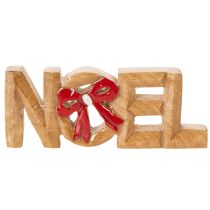 Artikel Schriftzug Noel mit Schleife Weihnachtsdekoration 18cm