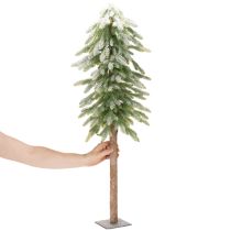 Artikel Kunstbaum Tanne mit Schnee Dekoration Winter und Weihnachten 95cm