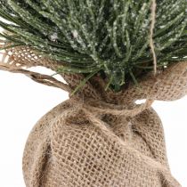 Artikel Mini Weihnachtsbaum künstlich im Sack Beschneit H33cm