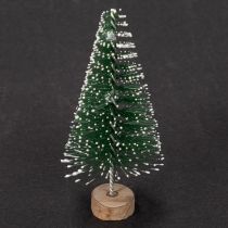 Artikel Künstliche Mini-Tannenbäume als Tischdeko für Weihnachten beschneit 6cm 12St