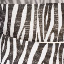 Artikel Geschenkband mit Zebramuster Print Geschenkband 25mm 20m