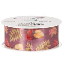 Artikel Dekoband mit Herbstlaub Motiv 40mm 15m