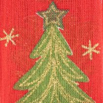 Artikel Geschenkband Tannenbaum mit Sternen 40mm 15m